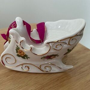 Royal Albert Sleigh Christmas Ornament